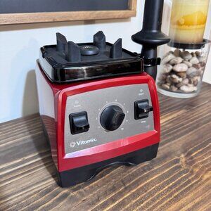 Vitamix 7500 VMO158 Blender | BASE ONLY | Red 10 Speed | Works Great 120V